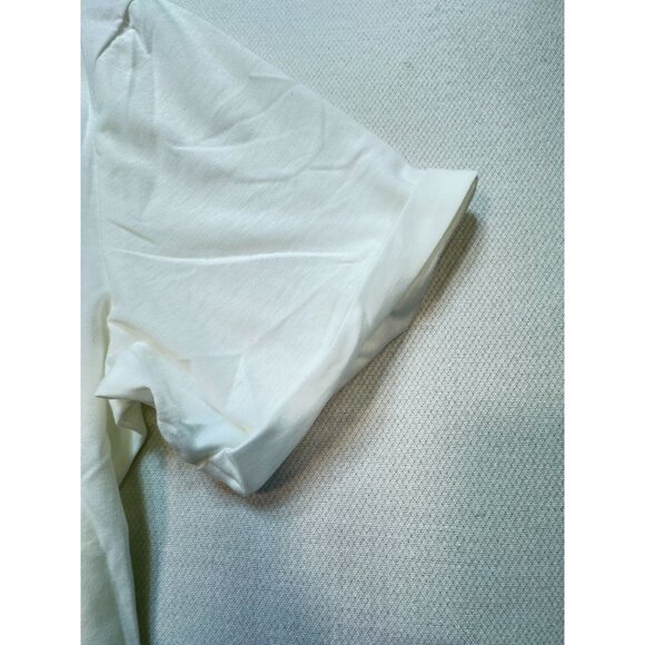 Highland Cow Graphic T-Shirt Womens 2XL White Casual Tee Crew Neck Short Sleeve - Picture 9 of 10